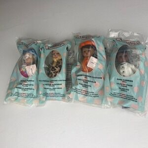 2003 Vintage Collection Of 4 Madame Alexander Happy Meal Dolls Sealed In Bag